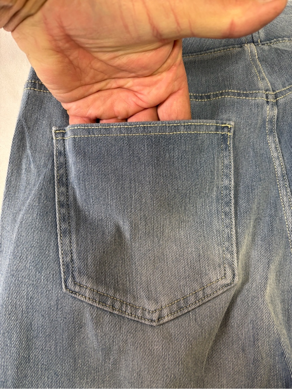 HALARA Blue Denim Flex Jeans - Picture 10 of 13